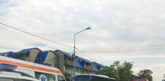 ULTIMA ORĂ Ciocnire între o mașină și o motocicletă, în zona ANL-Sud din Focșani