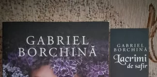 Propunere pentru lectură: romanul de dragoste ”Lacrimi de safir”, scris de un tânăr vrâncean