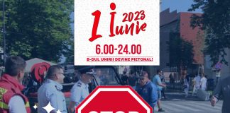 Centrul Focșaniului va fi închis traficului rutier mâine, de Ziua Copilului