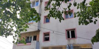 Incendiu într-un apartament de pe Bulevardul Independenței. O femeie are arsuri pe față