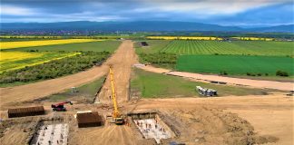 FOTO Peste 3.000 de muncitori lucrează la Autostrada Buzău-Focșani