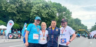 Polițiștii vrânceni, la Hope Run for Charity: au alergat pentru Mateo