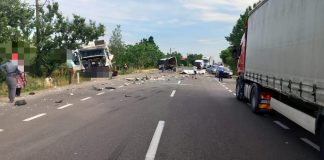 ULTIMA ORĂ Trafic rutier blocat pe E85, zona Călimănești