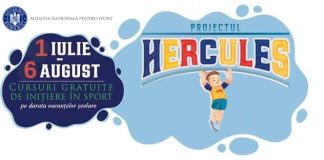 Copiii sunt așteptați să se înscrie la proiectul sportiv ”HERCULES”