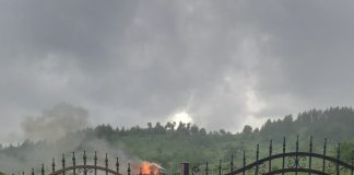 VIDEO Anexe gospodărești distruse de flăcări, la Vintileasca