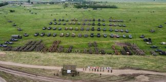 VIDEO ”Saber Guardian 23”, cel mai mare exercițiu NATO din România / Militari și tehnică de la brigăzile focșănene, la exercițiu