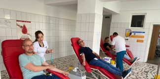 Polițiștii au donat sânge și de Ziua Mondială a Donatorului de Sânge / Un polițist focșănean, printre cei mai constanți donatori de sânge