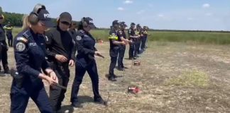 VIDEO Campionul olimpic Alin Moldoveanu i-a pregătit pe polițiști în programul de trageri cu armamentul din dotare