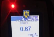 Dosar penal pentru un șofer prins băut la volan, aproape de miezul nopții alcool 067