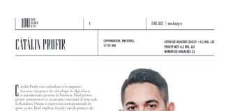 Focșăneanul Cătălin Profir, printre cei mai buni tineri manageri din țară