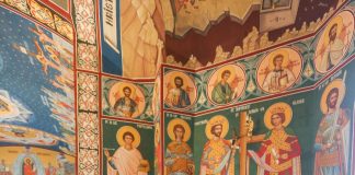 Arhiepiscopul Ciprian a sfințit pictura bisericii din satul Rotilești