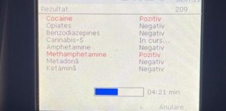 Tânăr depistat la volan sub efectul substanțelor psihoactive