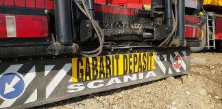 Două transporturi cu gabarit depășit vor traversa județul Vrancea de la nord la sud