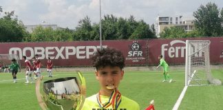 Un adolescent format ca fotbalist la CS Prosport Focșani a fost transferat de Dinamo București