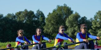 Vrânceanca Larisa Andreea Bogdan, dublă campioană europeană de tineret la canotaj