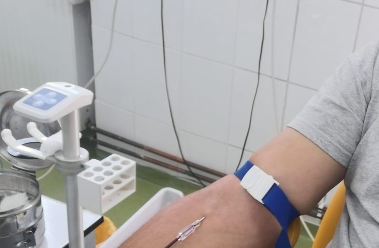O nouă acțiune de donare de sânge la Spitalul Adjud