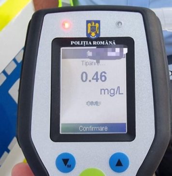 Bărbat din Mărășești, depistat băut la volan, în județul Galați