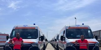 Două ambulanțe noi în dotarea SAJ Vrancea