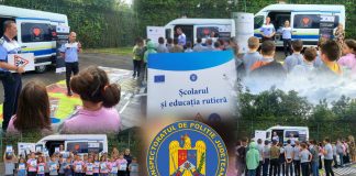 Oră de educație rutieră la o școală din Focșani