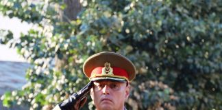 Un ofițer cu experiență de la Batalionul 280 Infanterie Mecanizată a ieșit la pensie