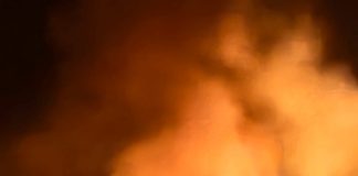 VIDE-FOTO Incendiu imens la o magistrală de transport gaze, la Călimănești