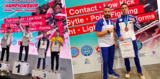 Kickboxing – medalie europeană de bronz, în premieră, pentru un sportiv vrâncean