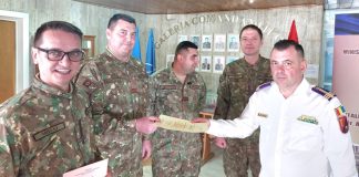 Emblema de Onoare a Medicinei Militare pentru 4 cadre de la Spitalul Militar Focșani