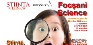 Program divers și atractiv la evenimentul științific al anului – ”Focșani Science”