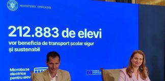 24 de comune din Vrancea vor beneficia de microbuze electrice pentru transportul elevilor