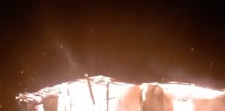 O casă a ars, azi noapte, în comuna Poiana Cristei