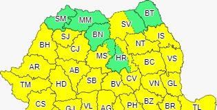 Vremea se răcește / Cod galben de vânt până diseară