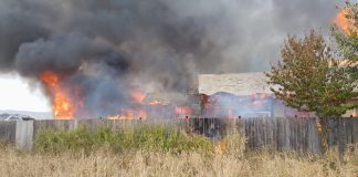 FOTO Apel pentru ajutorarea familiei căreia focul i-a distrus agoniseala de-o viață