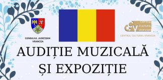 Eveniment artistic organizat de Centrul Cultural Vrancea, în cinstea Zilei Naționale a României