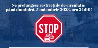 Bulevardul Unirii din Focșani va fi închis circulației rutiere, în zona centrală, tot weekendul