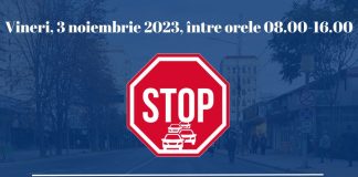 Bulevardul Unirii din Focșani va fi închis circulației rutiere vineri, timp de mai multe ore, în zona centrală
