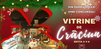 Se pregătește o nouă ediție a concursului ”Vitrine de Crăciun”