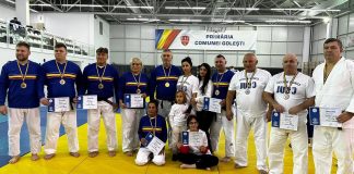 FOTO Regal de judo, la sfârșitul săptămânii trecute, la Golești. Veteranii din Vrancea, printre cei mai buni din țară