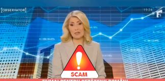 O nouă campanie de mesaje false în mediul online, ce folosesc identitatea vizuală a unor televiziuni și a prezentatorilor tv