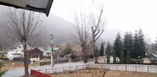VIDEO Ninge frumos în Munții Vrancei