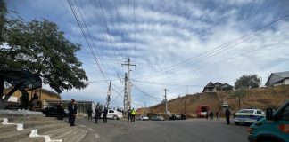 Copil de 13 ani, prins la volanul unei autoutilitare