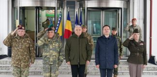 Ministrul Apărării, Angel Tîlvăr, alături de militarii români în teatrul de operații Bosnia și Herțegovina