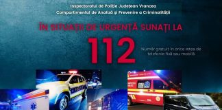 Atenție: apelul fals sau abuziv la 112 se pedepsește!