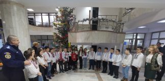 VIDEO-FOTO Au răsunat colindele și la Inspectoratul de Jandarmi Județean Vrancea