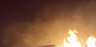 VIDEO Un nou incendiu a distrus o anexă gospodărească din comuna Dumitrești