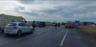VIDEO Microbuz cu sportivi din Focșani, implicat în accidentul de la Buzău