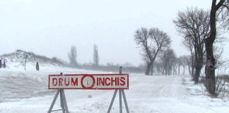 ULTIMA ORĂ Primul drum național închis în Vrancea din cauza viscolului