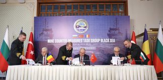 Colaborare România-Turcia-Bulgaria pentru combaterea minelor marine în Marea Neagră