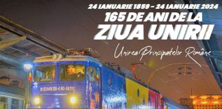 ”Trenul Unirii” va opri astăzi și la Focșani