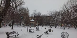 Ger, ninsoare și intensificări de vânt, astăzi și mâine. De marți seară, va scădea intensitatea vântului
