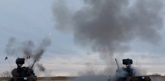 Trageri de inițiere în poligonul Capu Midia pentru militarii Detașamentului de Apărare Antiaeriană Focșani
